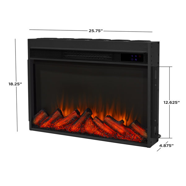 Real Flame The Crawford 47.4'' W Electric Fireplace & Reviews Wayfair